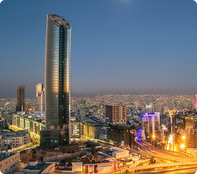 Amman city skyline
